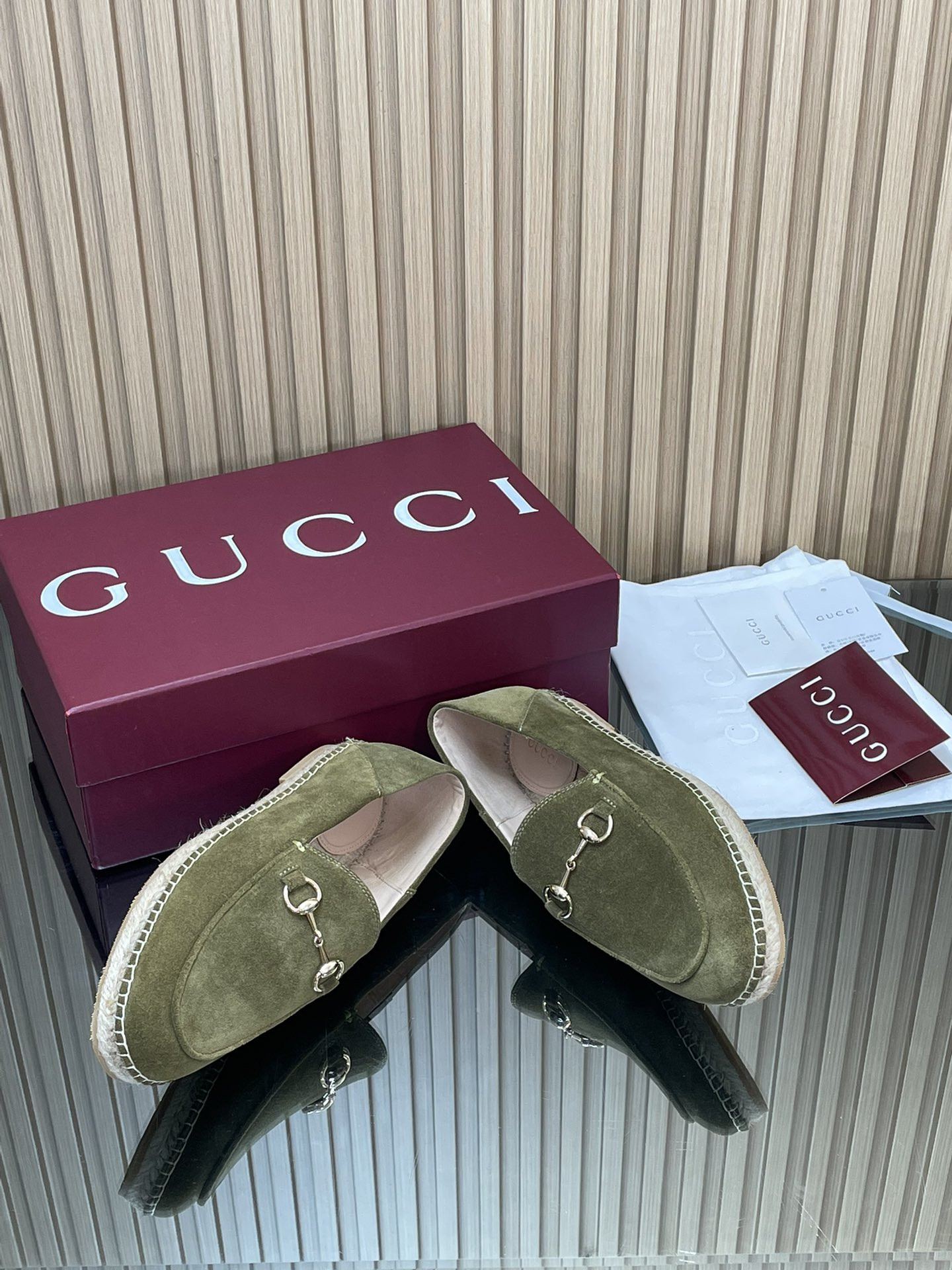 UA Gucci Espadrille With Horsebit