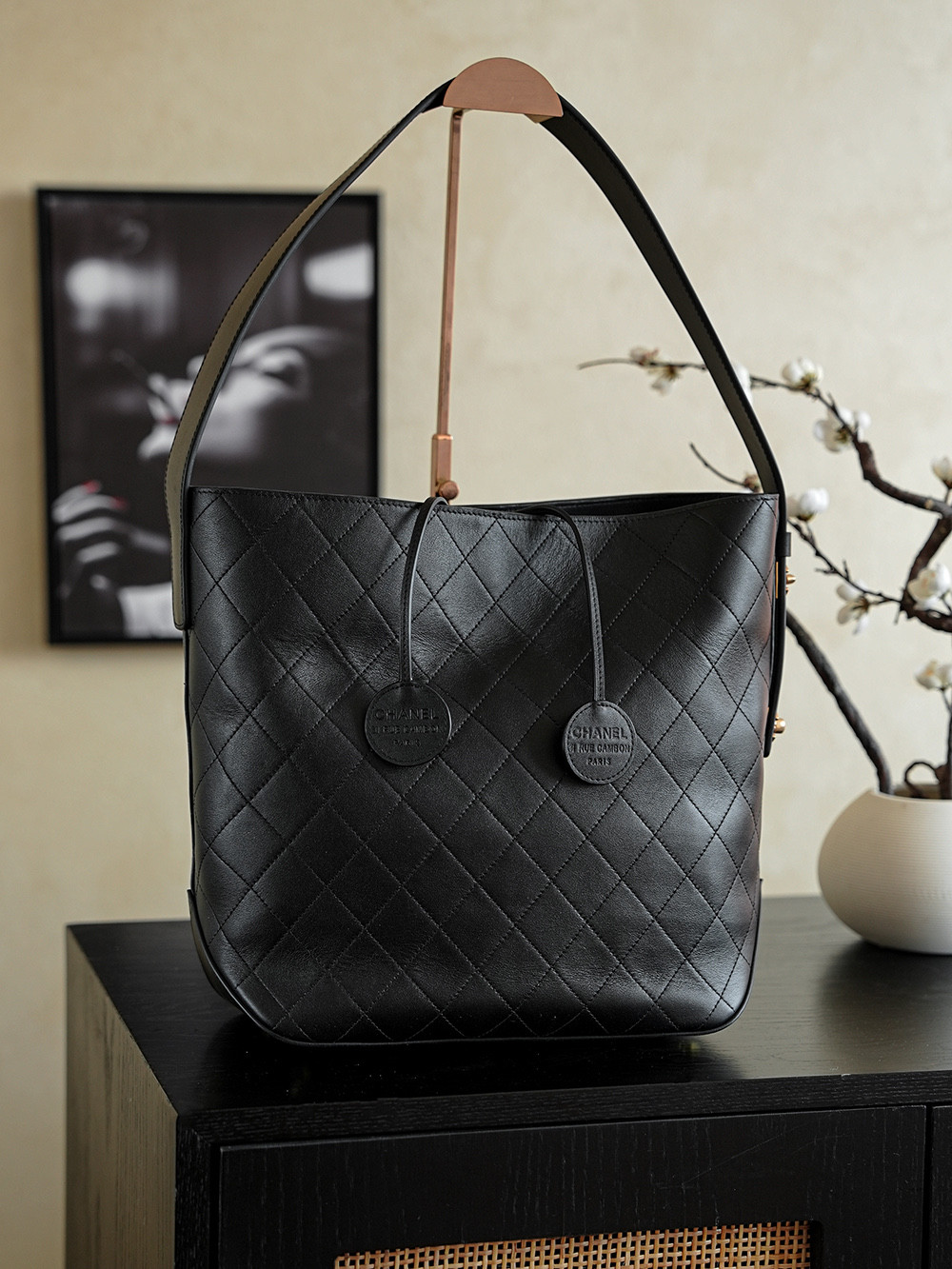 Chanel 26C Bucket Bag 12x32x31cm