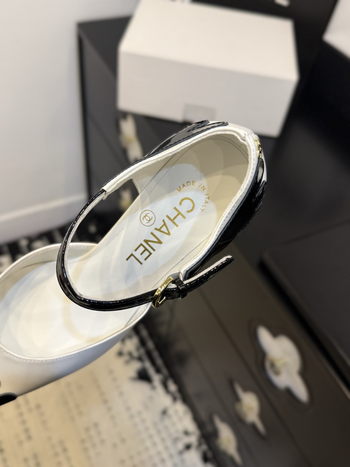 UA Chanel Mary Janes