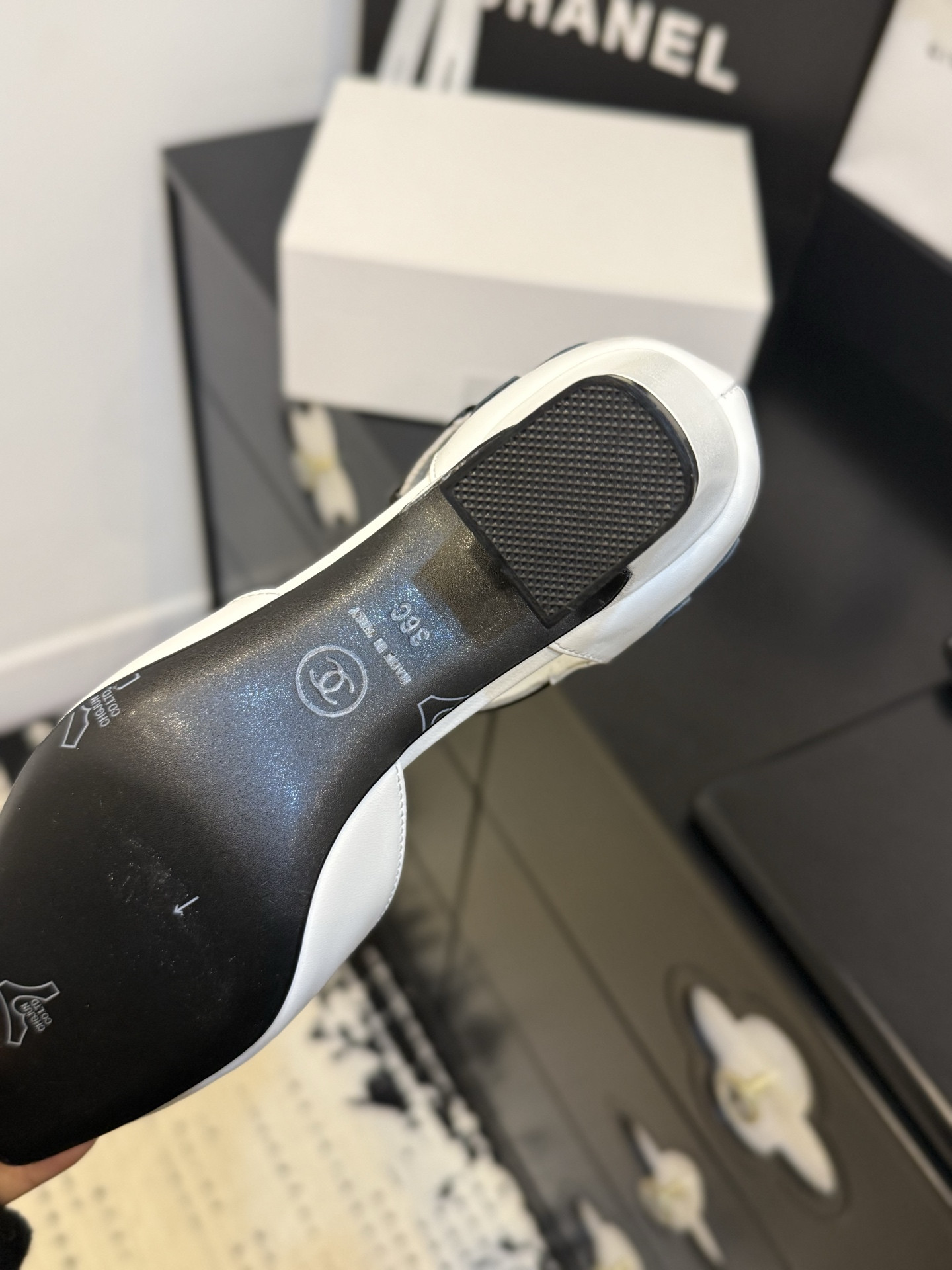 UA Chanel Mary Janes