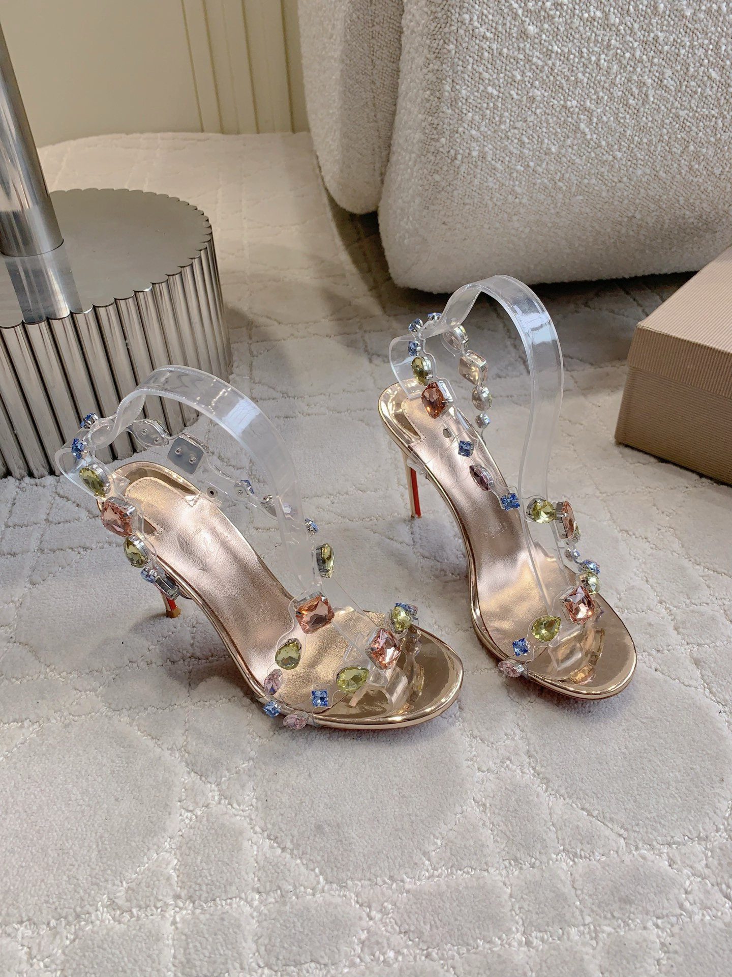 UA Christian Louboutin Rosa Z Jewel 9.5cm Heel