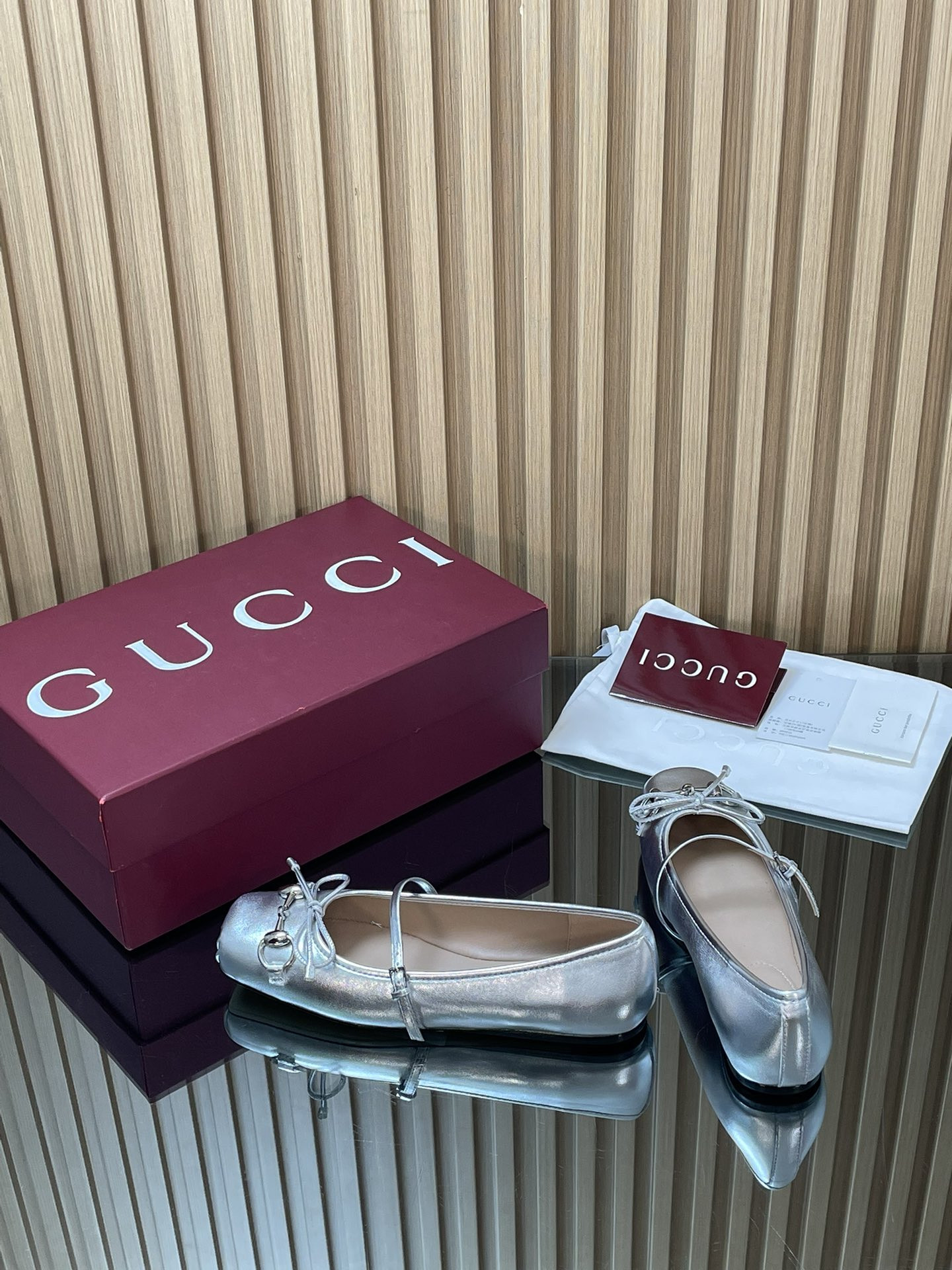 UA Gucci Horsebit Ballet Flat