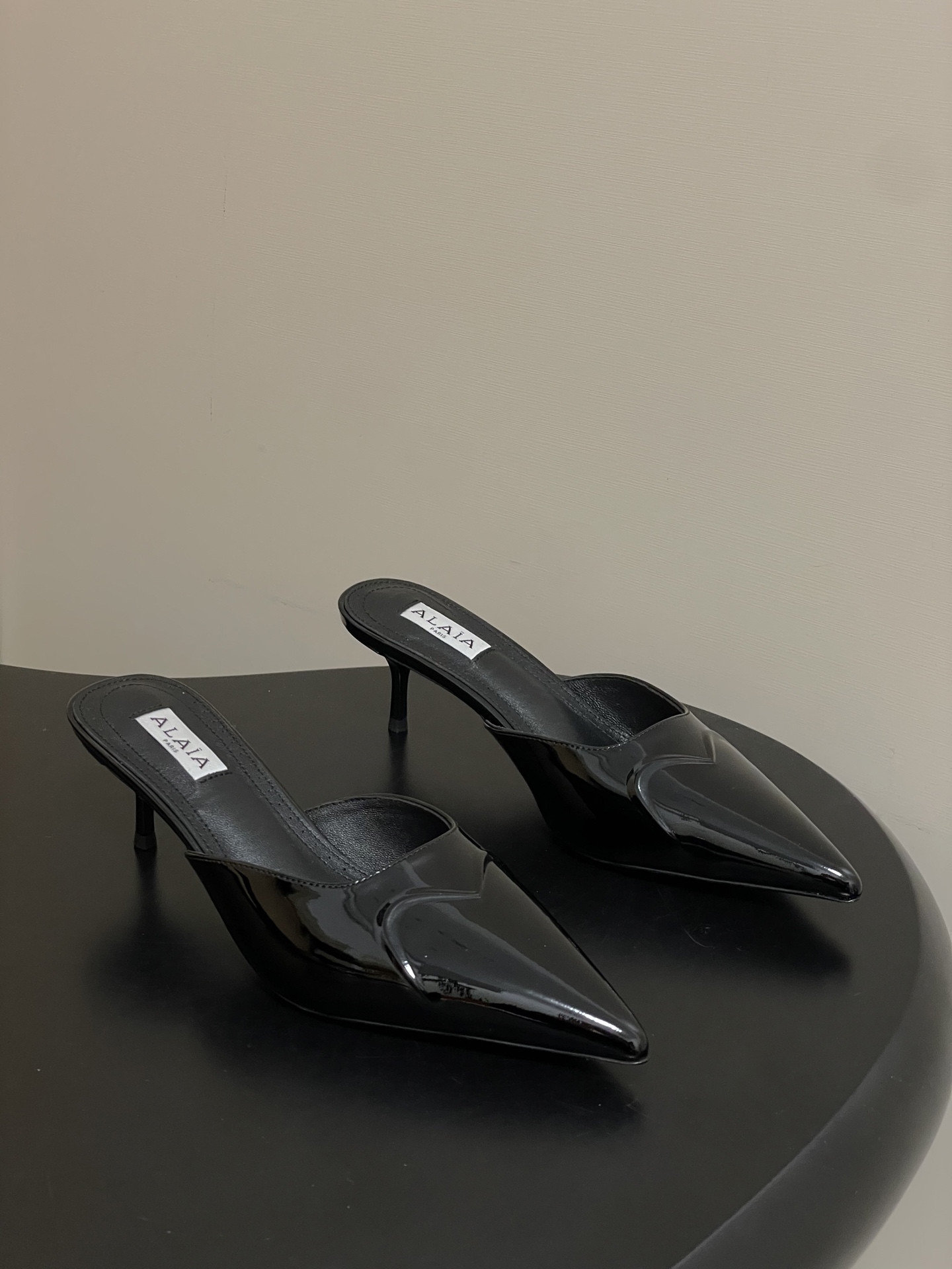 UA Alaïa Le Cœur 3D Mules 6.5cm Heel