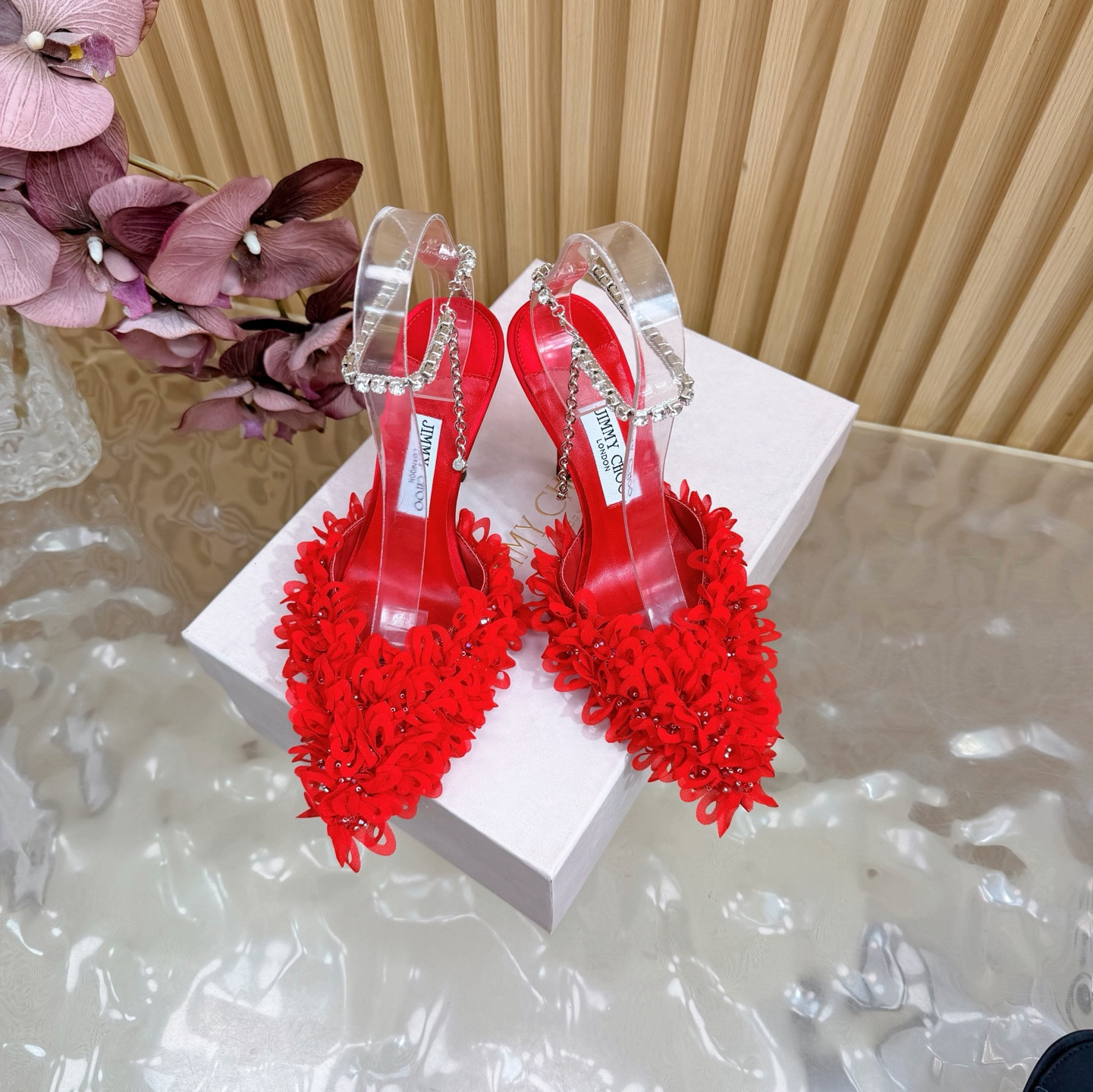 UA Jimmy Choo Saeda 100mm