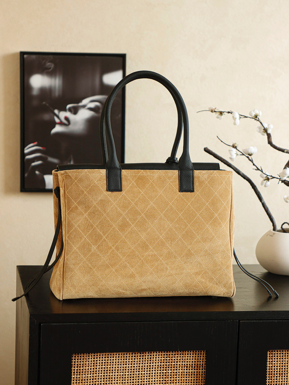 Chanel Boston Bag 16x37x29cm