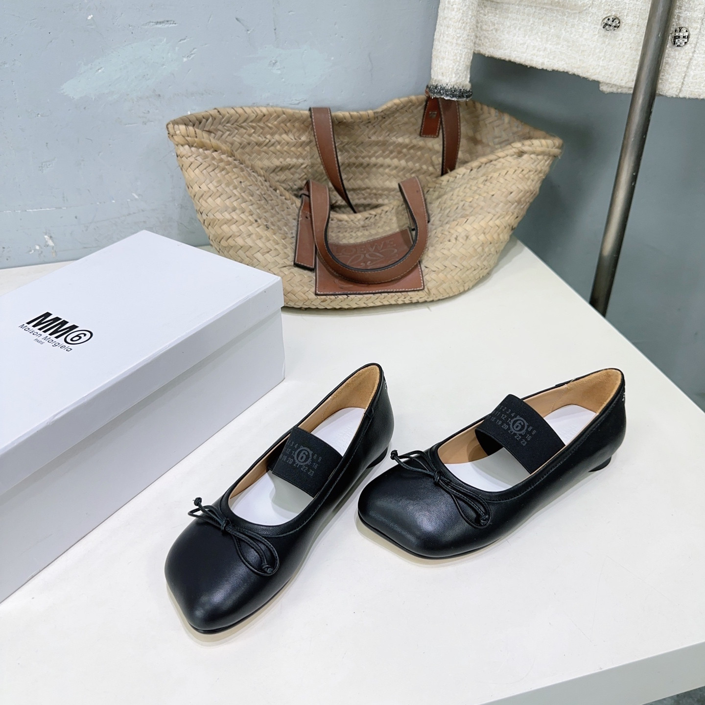 UA Maison Margiela Anatomic Numeric Ballerinas