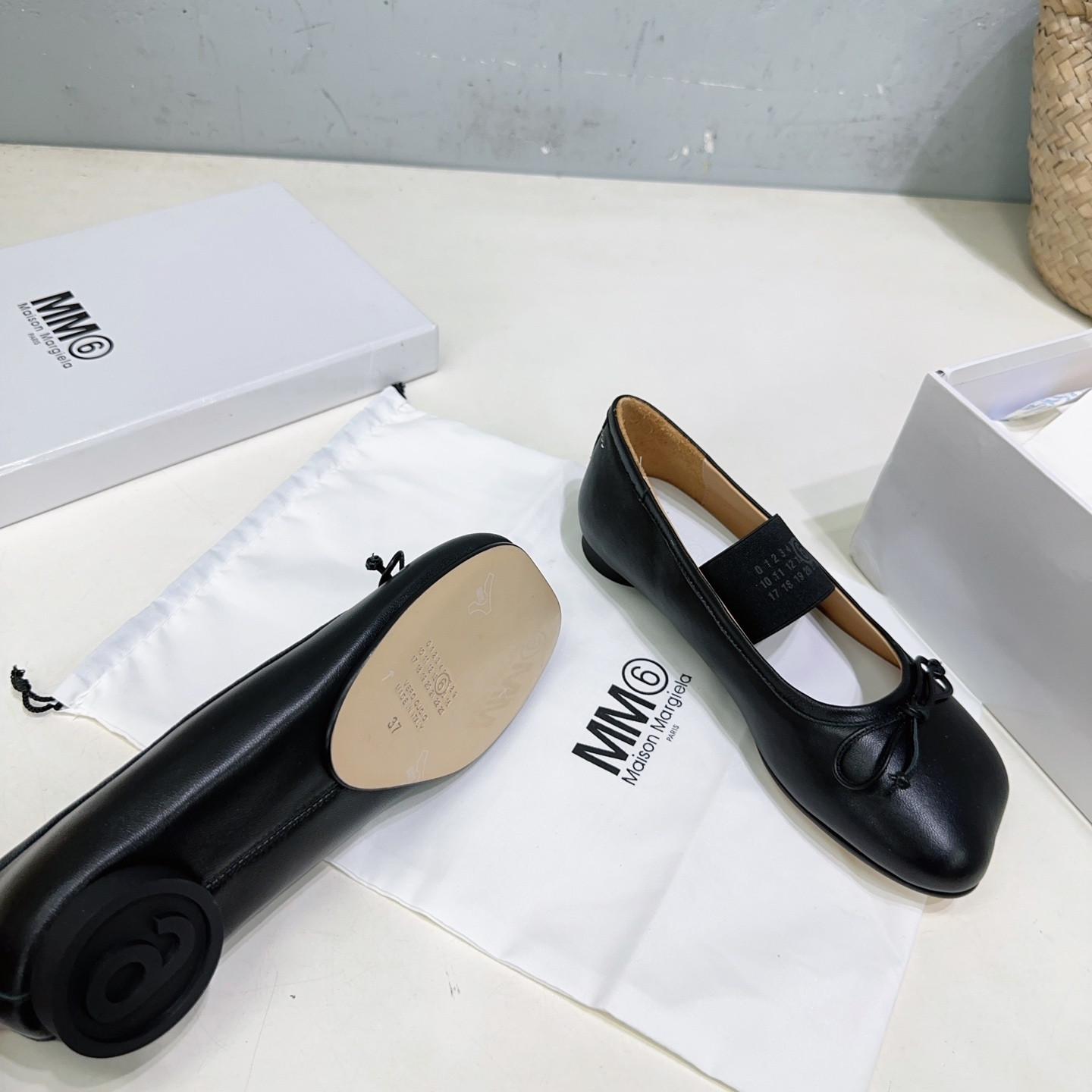 UA Maison Margiela Anatomic Numeric Ballerinas