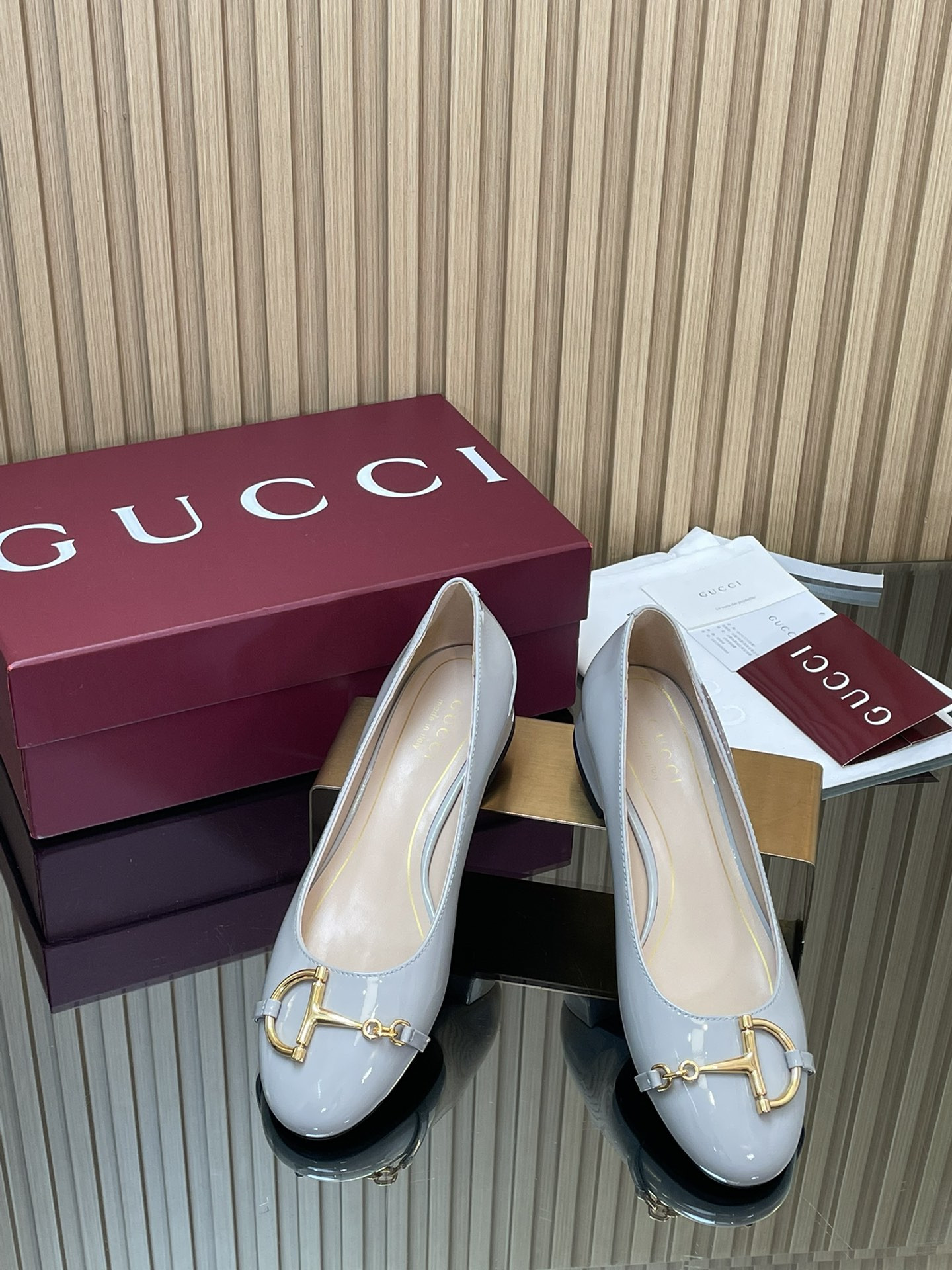 UA Gucci Ballet Flat With Half Horsebit
