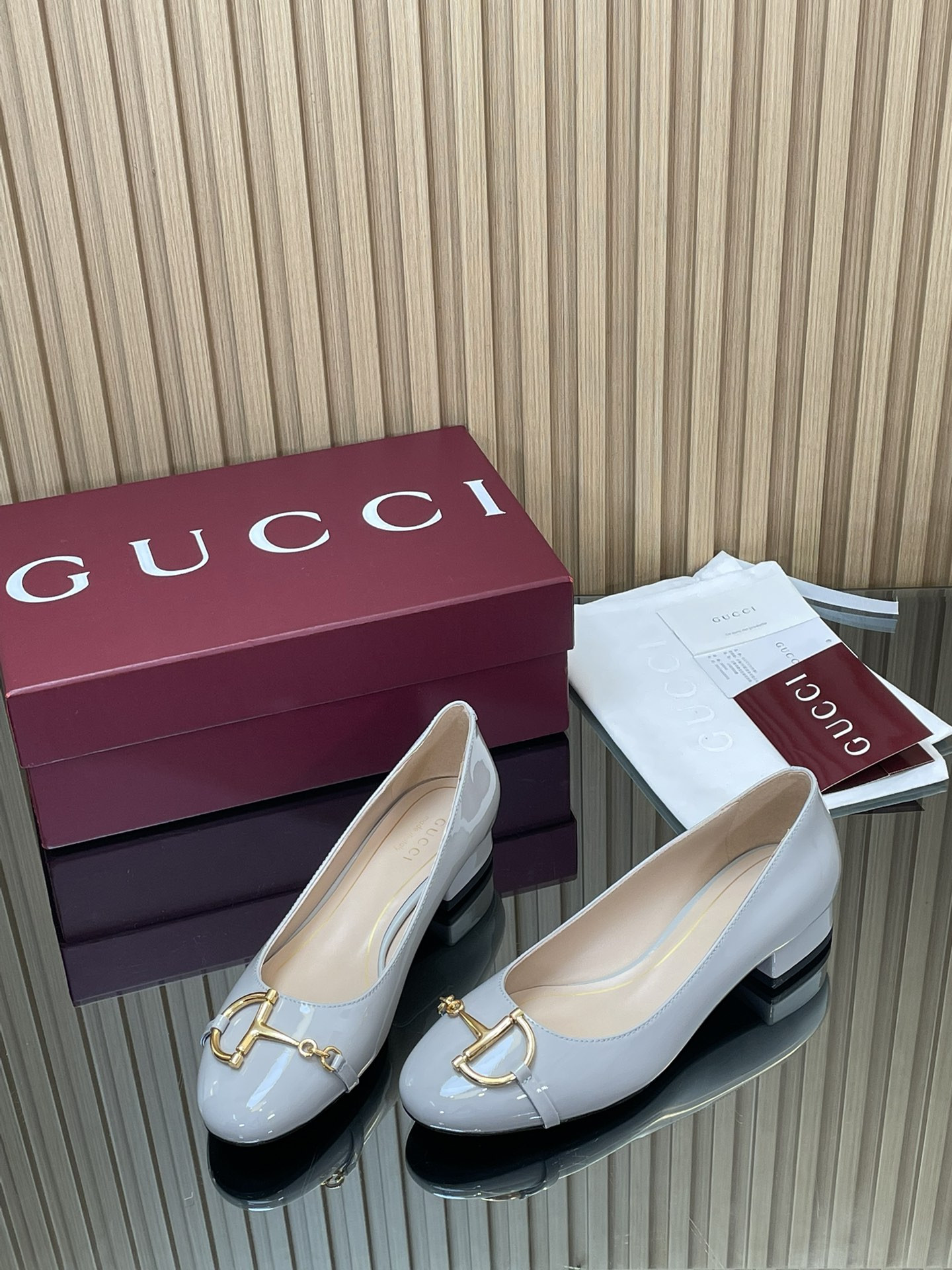 UA Gucci Ballet Flat With Half Horsebit
