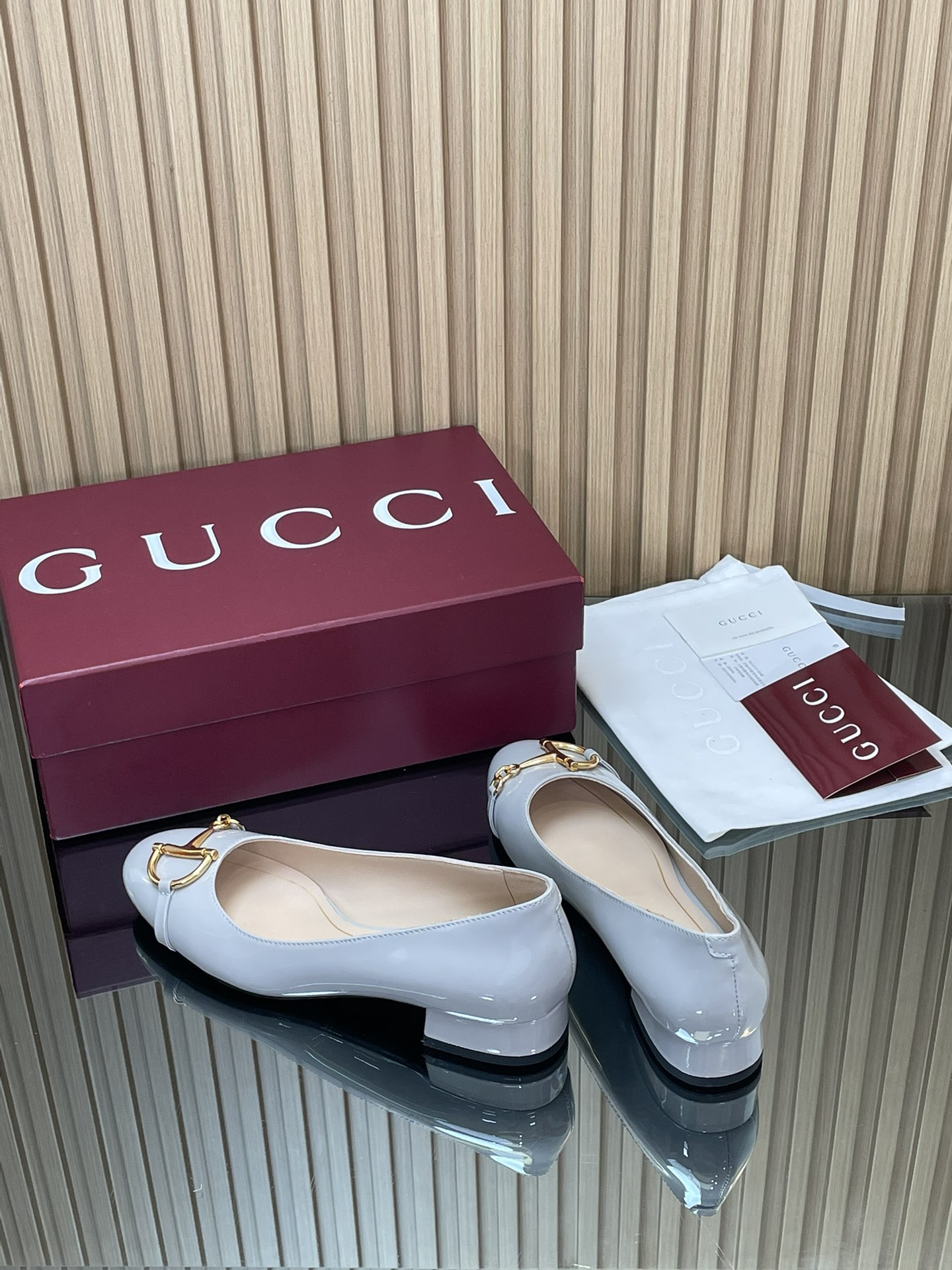 UA Gucci Ballet Flat With Half Horsebit