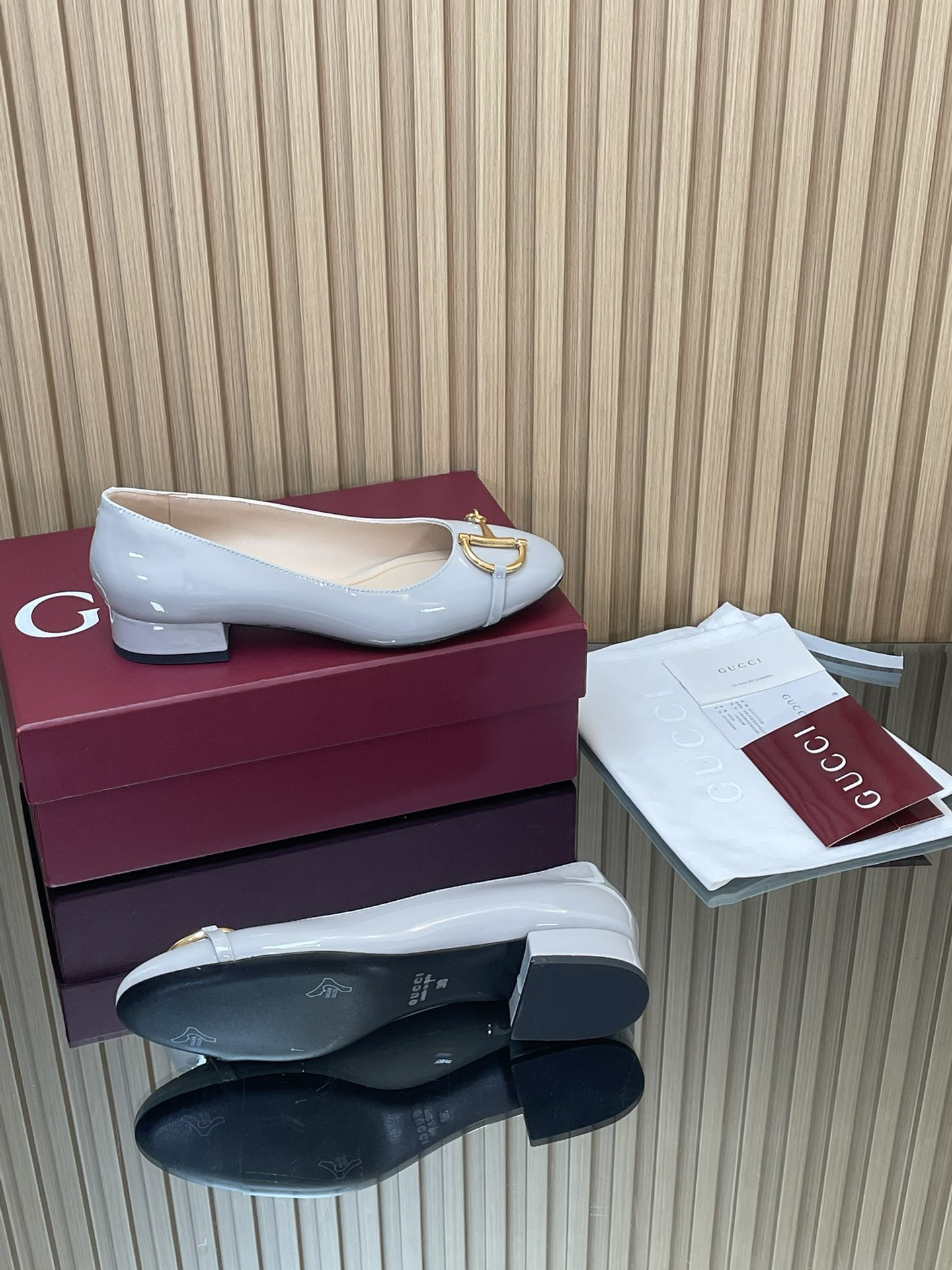 UA Gucci Ballet Flat With Half Horsebit