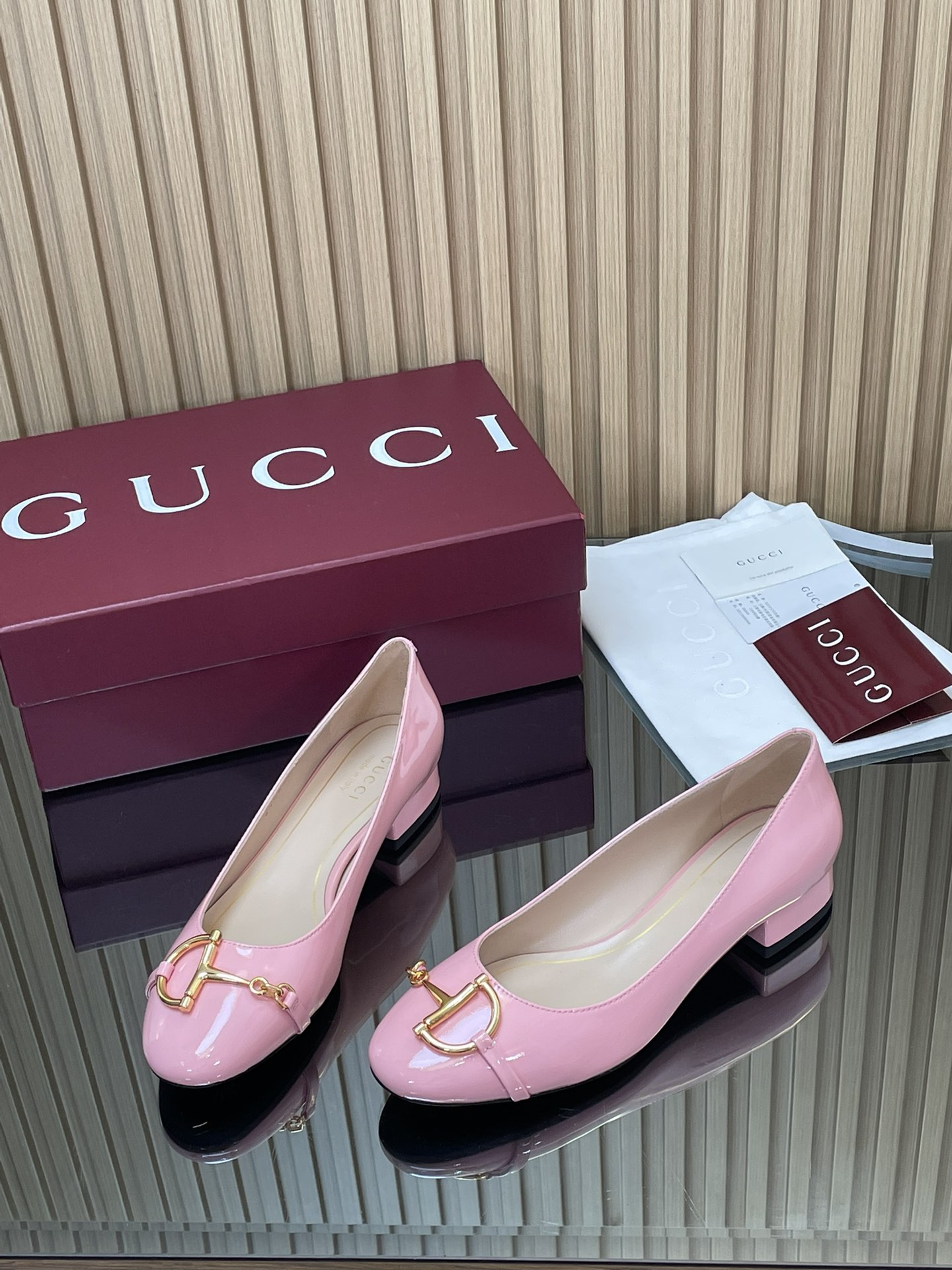 UA Gucci Ballet Flat With Half Horsebit