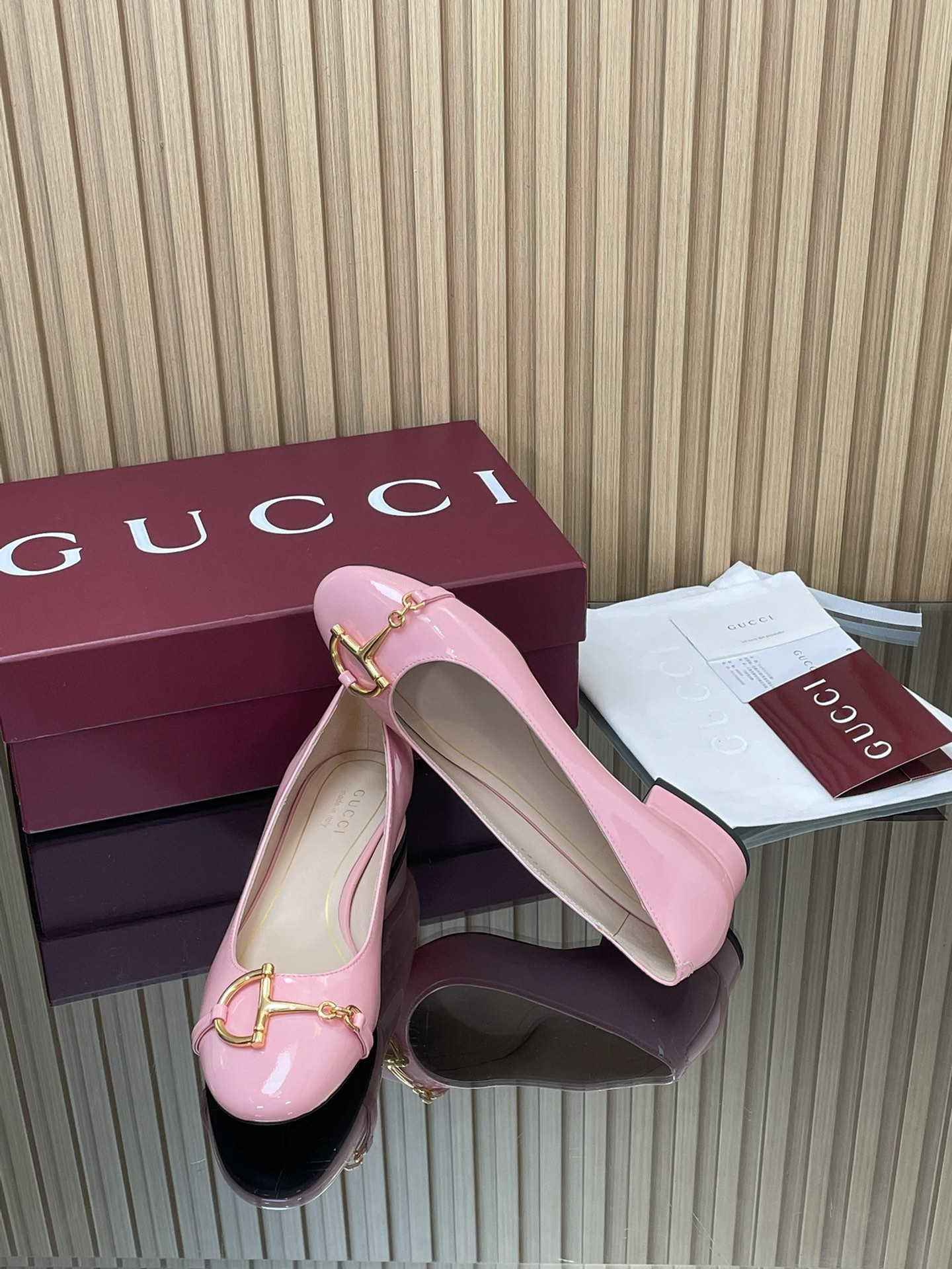 UA Gucci Ballet Flat With Half Horsebit