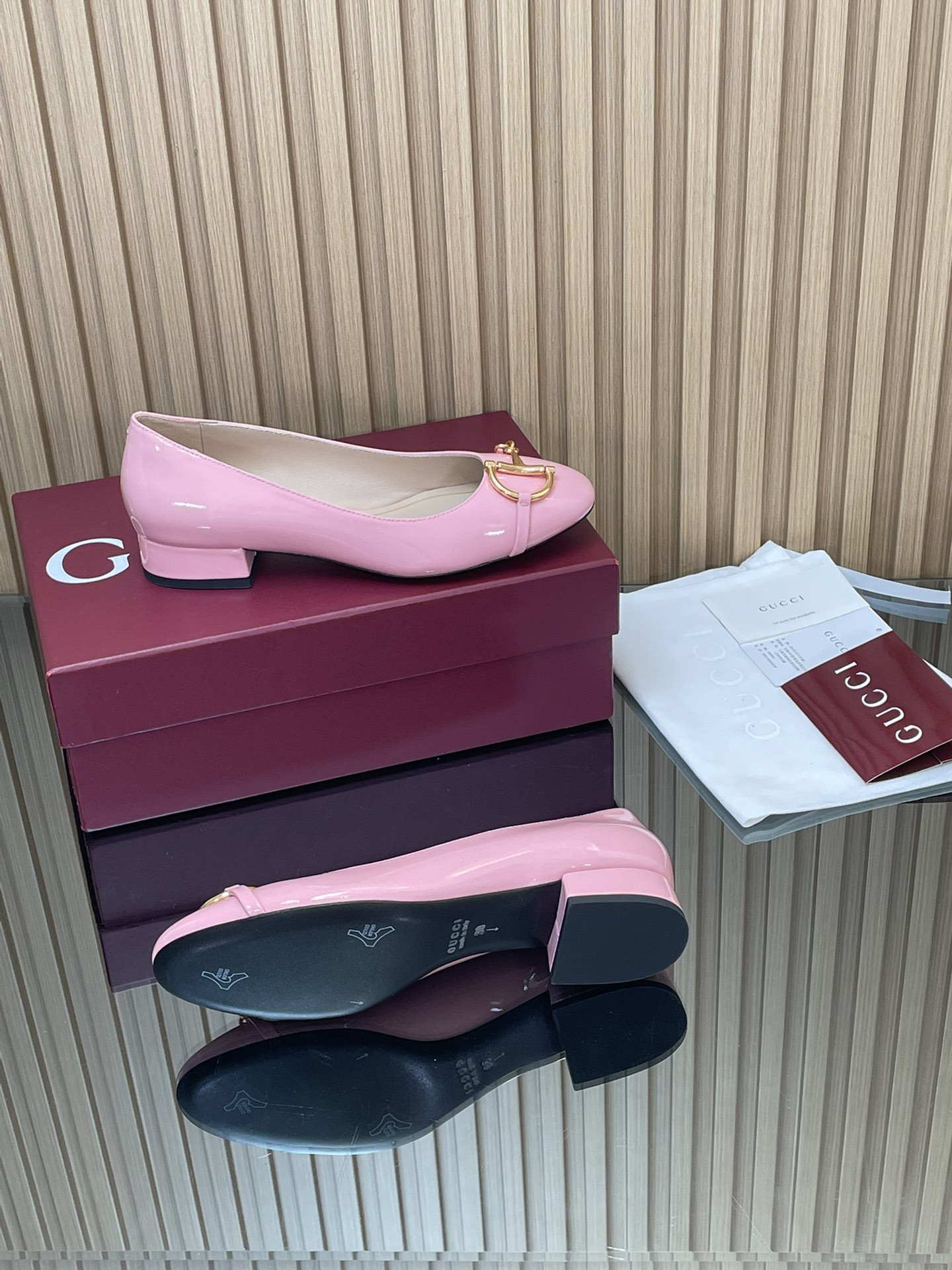 UA Gucci Ballet Flat With Half Horsebit