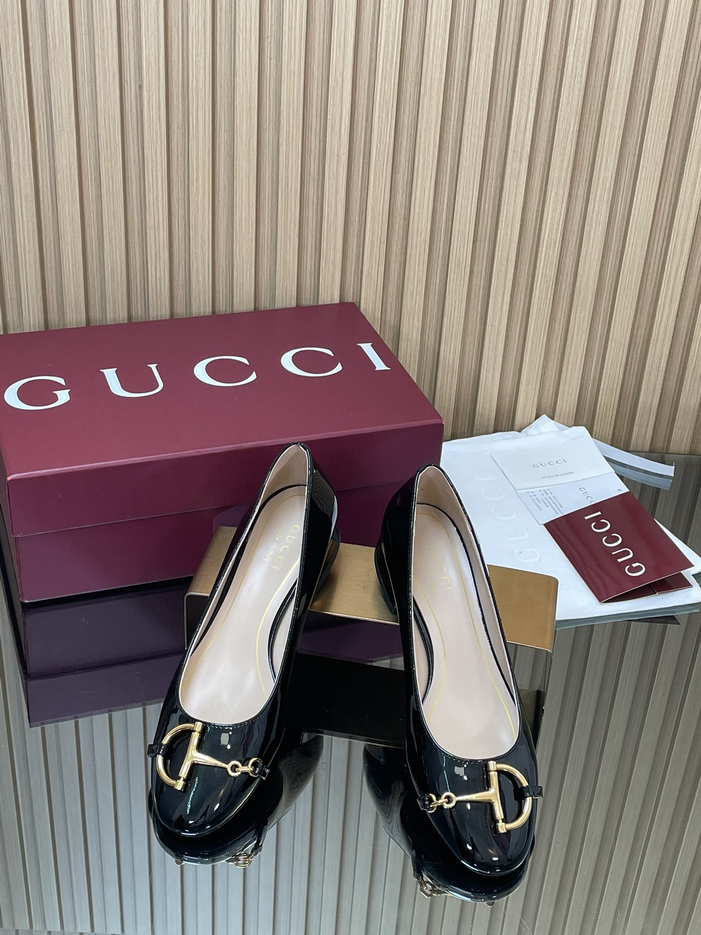 UA Gucci Ballet Flat With Half Horsebit