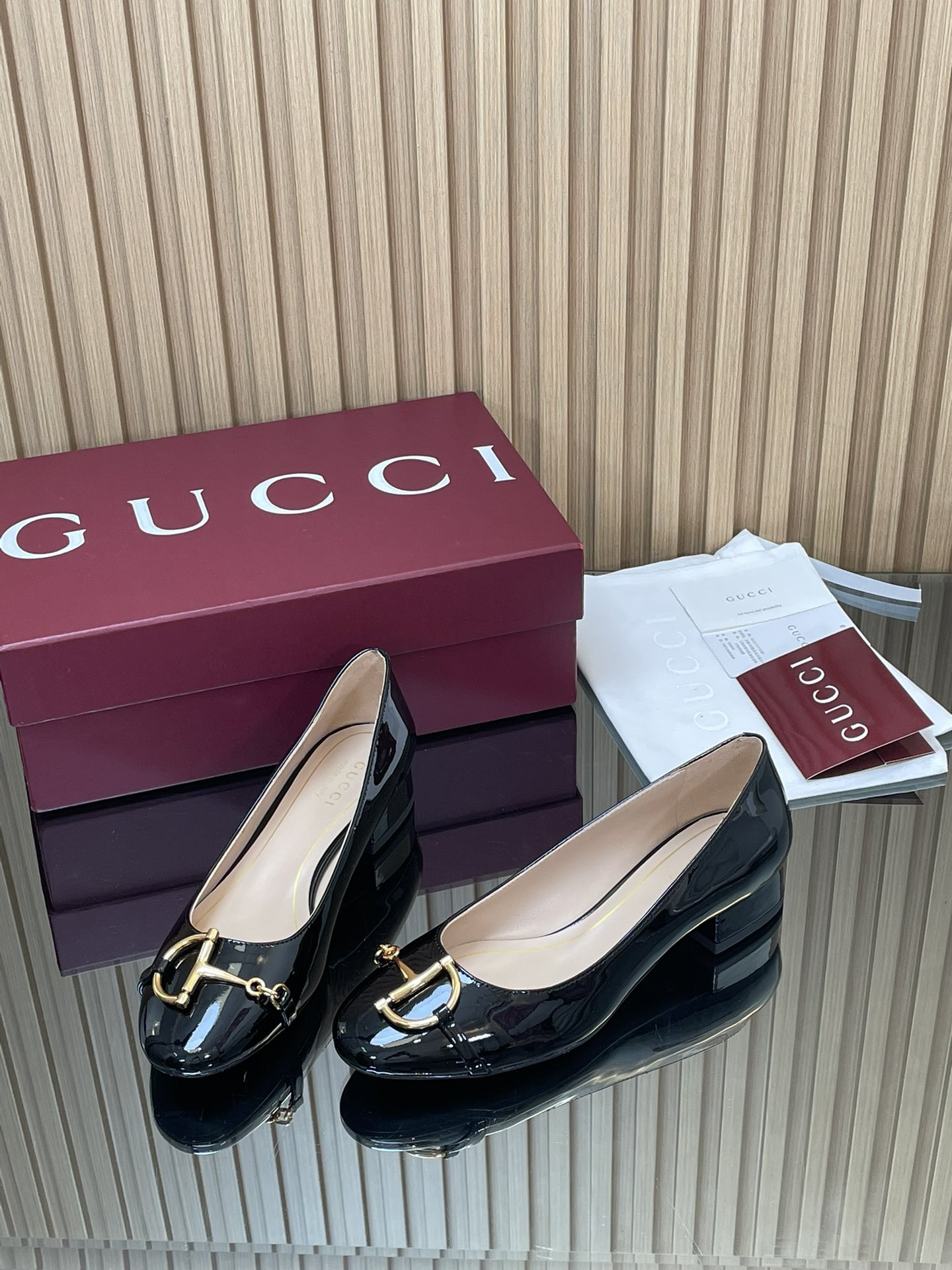 UA Gucci Ballet Flat With Half Horsebit