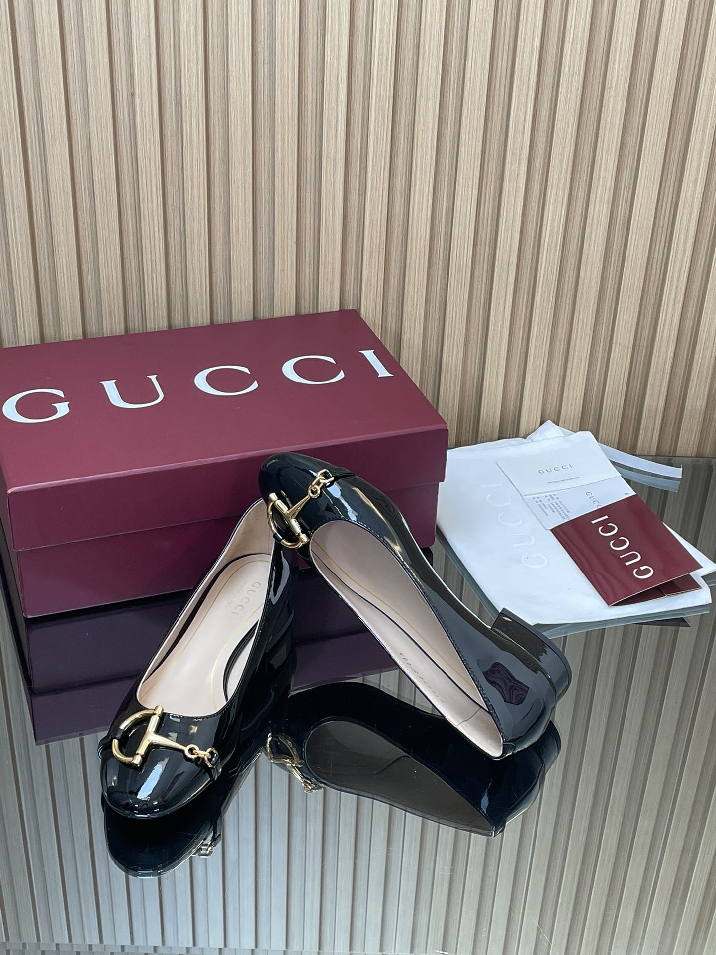 UA Gucci Ballet Flat With Half Horsebit