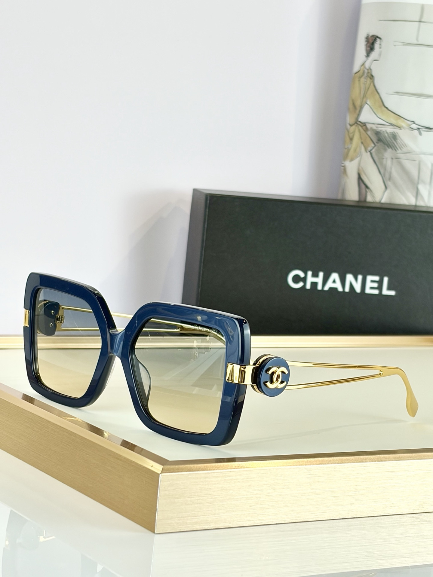 Ch**el glasses ch5512-h 56-18-145
