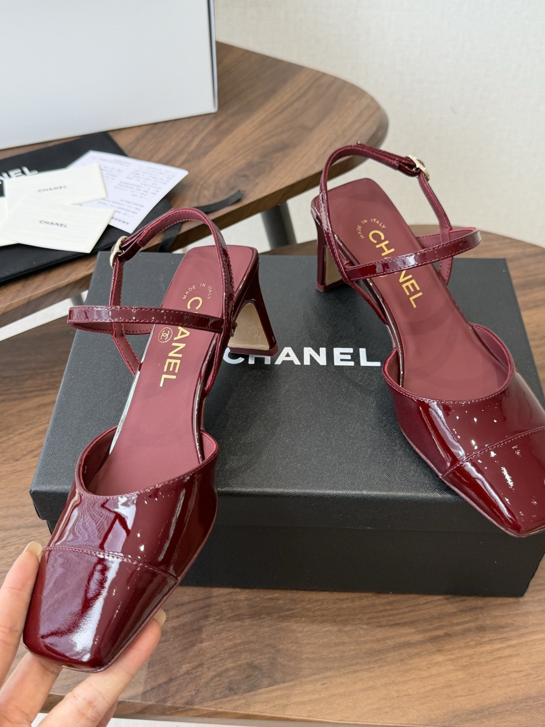 UA Ch**el Slingbacks 6cm Heel