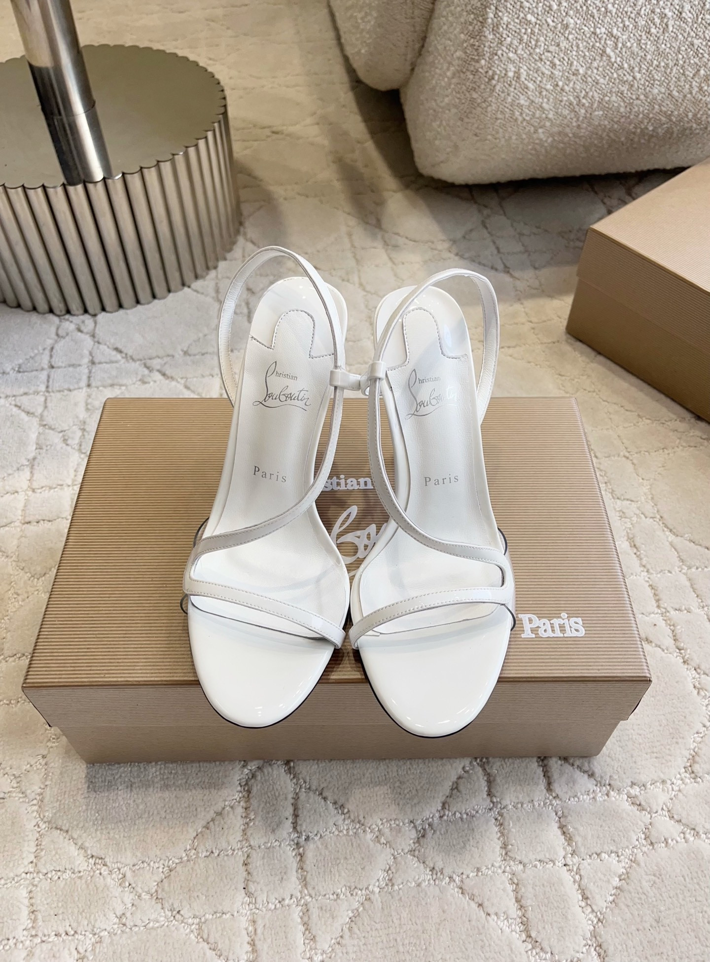 UA Chr1st1an Louboutin Rosalie Sandals 10cm Heel