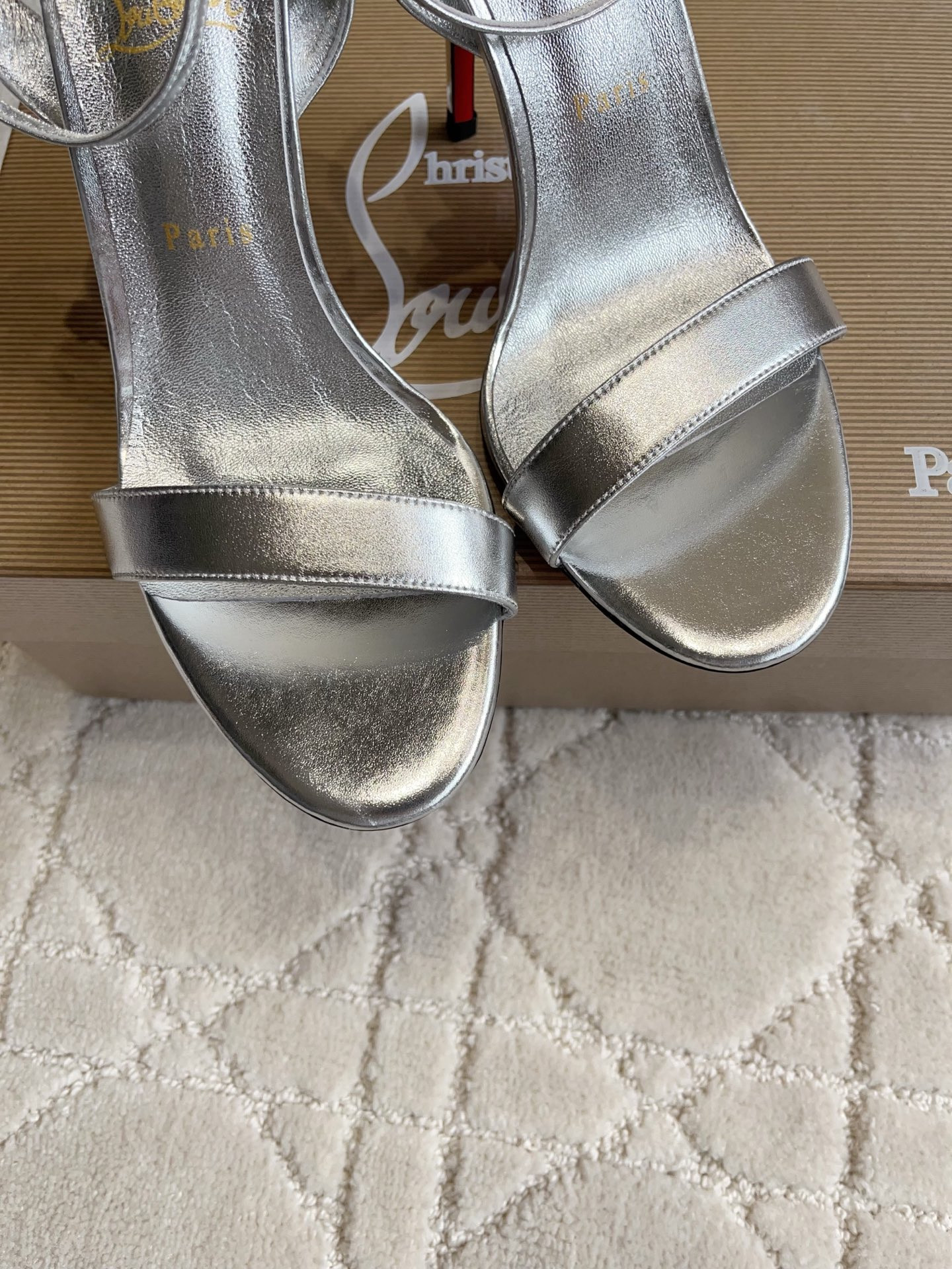 UA Chr1st1an Louboutin 100mm Sandals