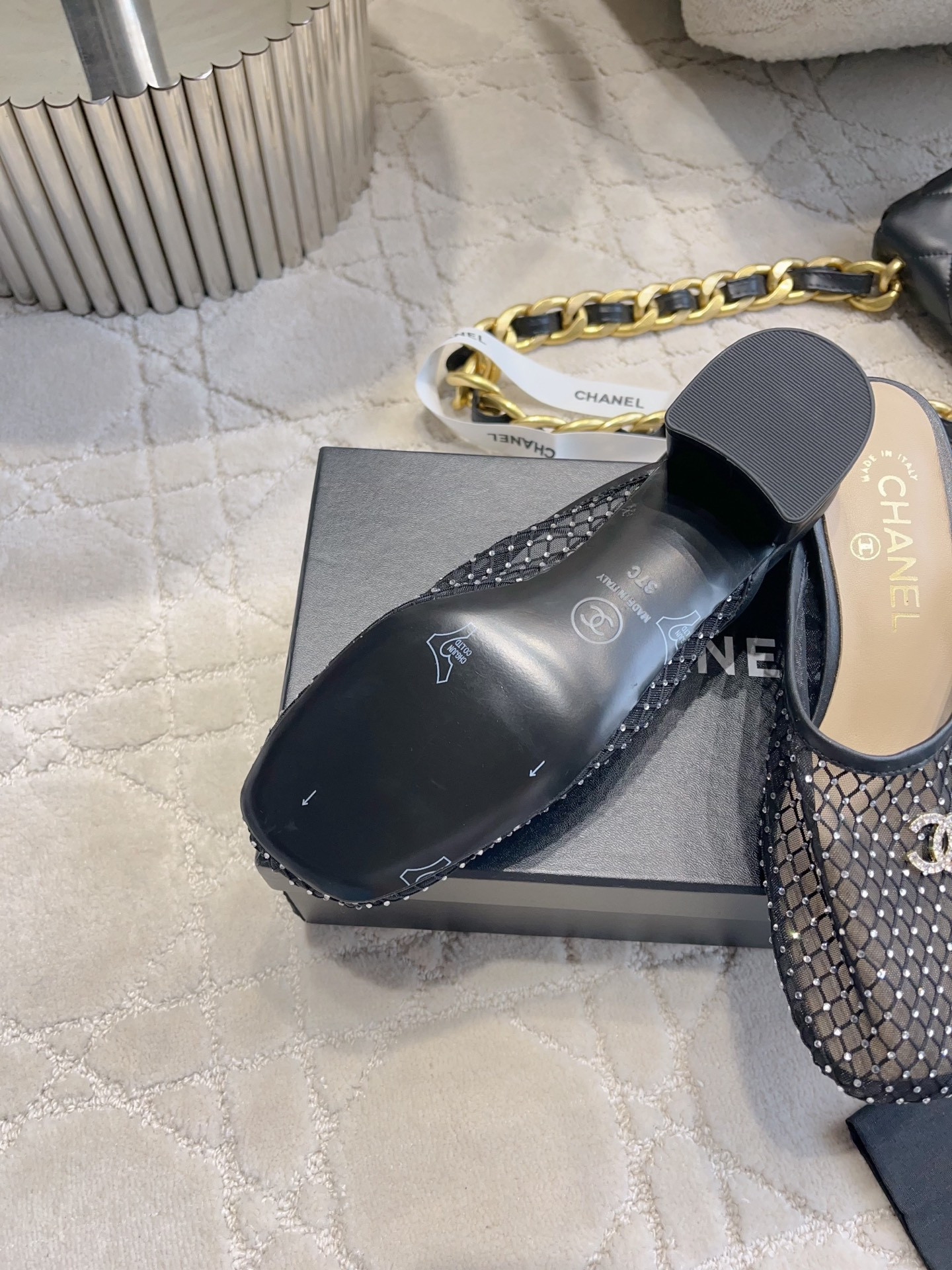 UA Ch**el Mules 4.5cm Heel